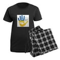 thumbnail image 5 of CafePress - Ukraine Pajamas - Women's Short Sleeve Print T-Shirt and Pants Dark Cotton Pajama Set, 5 of 7