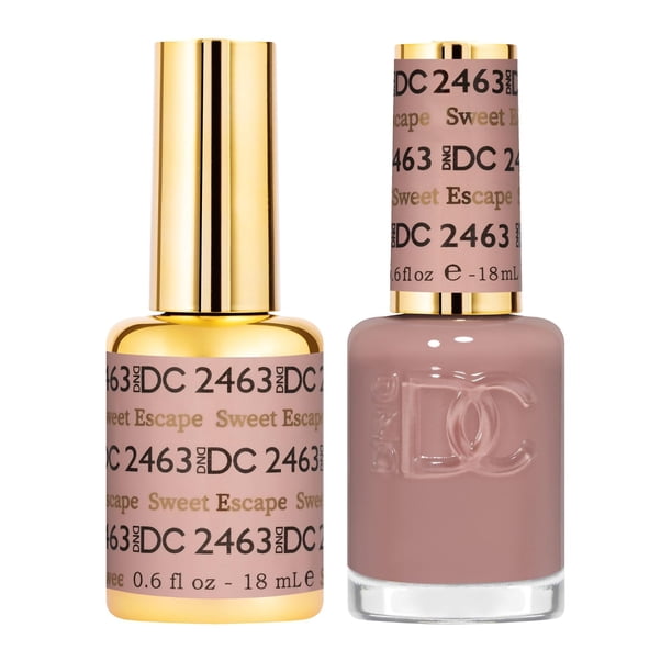 Set de esmaltes de uñas DND DC Sweet Escape 2463, esmalte en gel, 15 ml
