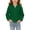 Green, variant on Zorckvet Girls' Fleece V-Neck Sweatshirts and Hoodies for Little Kids