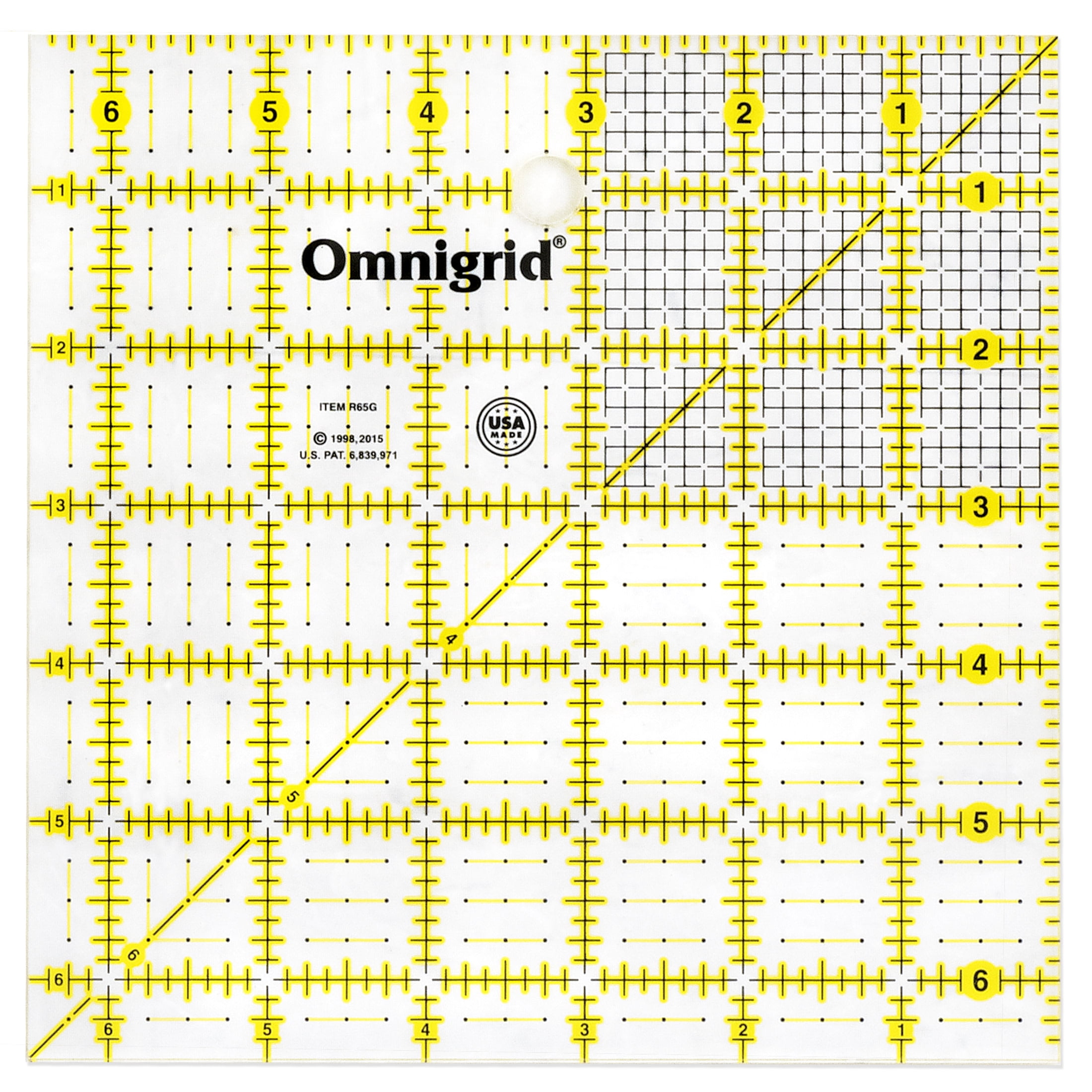 Omnigrid Square Quilting Ruler Value Pack (2-1/2", 4-1/2", 6-1/2", 9-1/2")