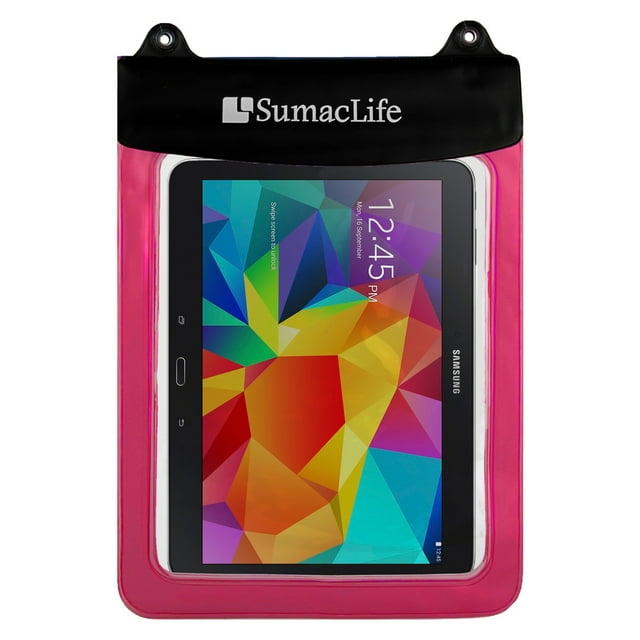 Universal Tablet Case Protective Dry Pouch 8 inch Tablet Protection Cover for Home Pool, Bath Tub, Outdoors, Travel, Rainy Days, Snow, Beach Sand