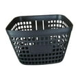 thumbnail image 2 of Cesta delantera para bicicleta, organizador de artículos diversos, elegante organizador de almacenamiento de equipaje Negro, 2 of 9