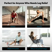 نظام Fit King لاستعادة ضغط الهواء ، أحذية تدليك العجل والفخذ والقدم ، لتداول الدم والانتعاش السريع Fsa / Hsa مؤهل (متوسط)