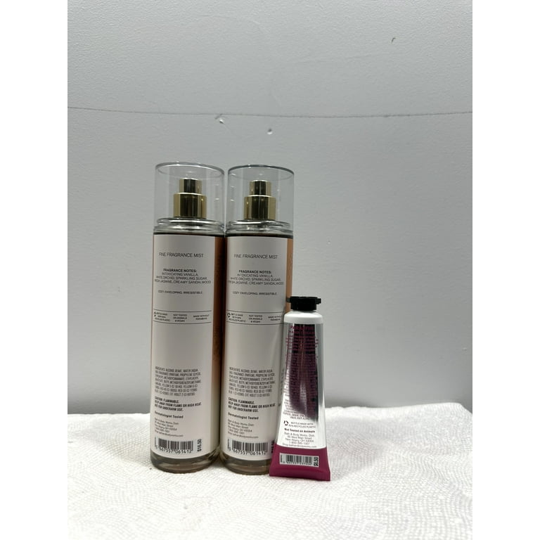 Bath & Body Works Warm Vanilla Sugar 3 Piece Gift Set (2