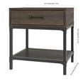 thumbnail image 3 of Bestar 101160-000004 19 in. Heka End Table, Buffalo Brown, 3 of 5