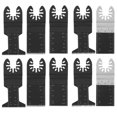 thumbnail image 2 of LAFGUR Oscillating Saw, 10Pcs Multi Tool Saw Blade, For Cutting Wood, Plastic, Soft Metal, Etc, 2 of 8