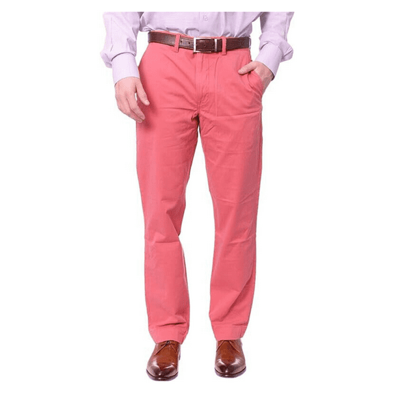 $115 Polo Ralph Lauren Men's Stretch Straight Fit Chino Pants, Red, 30X30