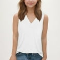 thumbnail image 5 of AherBiu Summer Tank Tops for Girls Kids Teens Sleeveless V Neck Top Tees Shirts Casual Comfy Camisole, 5 of 7