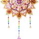 thumbnail image 2 of (MOS24003X3) 3 Piezas Que Capta La Cristal Flores Y (diamante Punta Doble Cara), 2 of 9