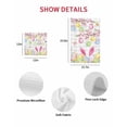 thumbnail image 7 of Happy Easter Kitchen Dish Towels for Drying Dishes Set of 3, Spring Watercolor Bunny Eggs Flower Grey Plaid Waffle Weave Microfiber Hand Tea Bathroom Towels Quick Dry & Absorbent Towel 15.7x23.6, 7 of 7