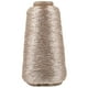 thumbnail image 1 of Juego de hilo de algodón con purpurina brillante para crochet, ovillos de lana para tejer (100 g dorado), 1 of 6