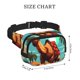 thumbnail image 4 of Disketp Cool Camel Oasis Vibes Riñonera de Doble Capa, Bolsa de Cintura Ajustable para Viajes, Correr y Senderismo, Riñonera Ligera para Hombre y Mujer, 4 of 9