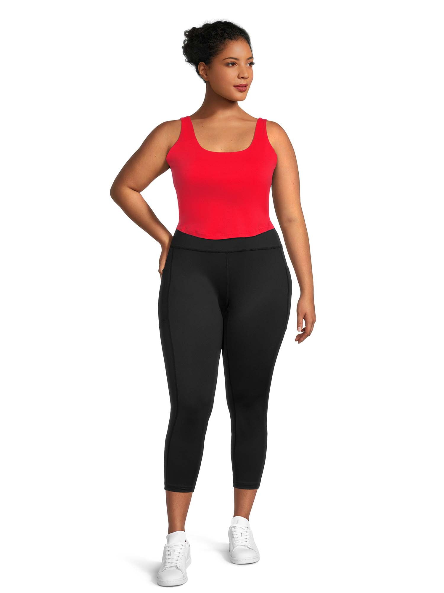 Avia Women's Plus Size Sport Crop Top