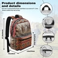 thumbnail image 7 of Psesaysky Galloping Horses Backpack Cartoon Schoolbag Sets for Boys Girls 7-12,Lightweight Casual Daypack Outdoor Travel Shoulder Ruckpack, 7 of 7