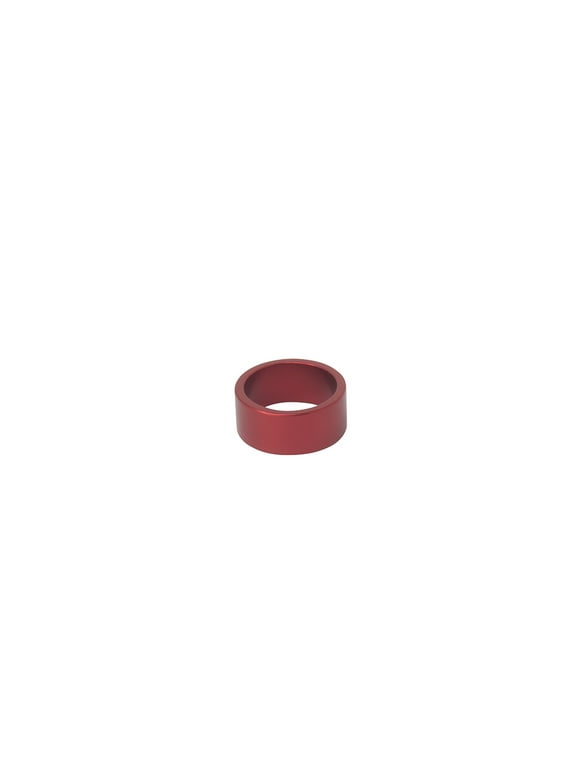 Fenix 1 1/8" Bike Headset Spacer, Various Sizes and Colors (Red, 15mm thick)