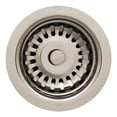 thumbnail image 2 of Whitehaus Collection 3 1/2" Basket Strainer-Polished Chrome-RNW35-C, 2 of 2