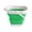 Green, variant on Collapsible Bucket Small Cleaning Mop Bucket,Outdoor Car Washing Tub Plastic Foldable Portable,Camping Beach Sand Water Pot Pail Space Saving,Small Mop Bucket for Cleaning Car Washing Camping RV