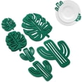 thumbnail image 1 of 48Pcs Pan and Pot Protectors, 6 Sizes Felt Plate Dividers Protector Pan Pot Separators for Stacking Cookware, Cactus Shape and Leaf Shape, 1 of 8