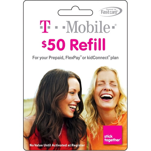 TMOBILE 50 Prepaid Airtime Card