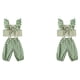 thumbnail image 1 of Jumpingount Conjunto de ropa de verano para niñas, pantalones holgados sin mangas con espalda descubierta, Top fino para bebé, jersey con ciento veinte 2Conjunto, 1 of 6