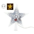 thumbnail image 2 of LCXmlly Star Tree Topper LED Light Christmas Tree Topper Star Ornament New Year Holiday Party Indoor Home 20 LED Lights, 2 of 9