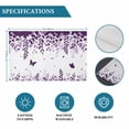 thumbnail image 6 of Purple Spring Botanical Placemats Set of 4, Weeping Eucalyptus Butterfly Placemats for Dining Table, Place Mats for Kitchen Tabletop, Waterproof Wipeable Dining Table Mats Set, 6 of 9