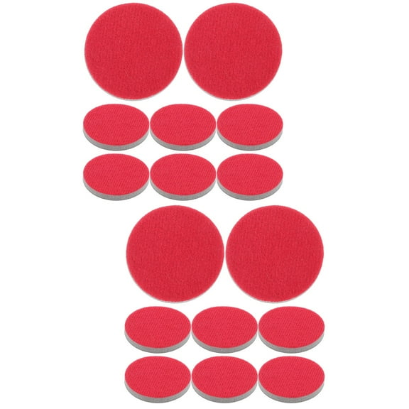 HOMEMAXS 16 Pcs  Bowling Sanding Pads Polishing Bowling Clean Pads Daily Use Bowling Pads for Bowling Balls