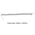 thumbnail image 2 of Unique Bargains Telephone Handset Cord, 4P4C 9.84 Feet Coiled Landline Phone Handset Cable for Home or Office Grey 4 Pack, 2 of 5