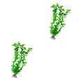 thumbnail image 3 of Planta artificial decorativa Billuyoard Algas artesanales Verde 2piezas, 3 of 6