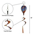 thumbnail image 5 of In the Breeze 0986 — Fall Leaves Hot Air Balloon Spinner - Autumn Outdoor Hanging Decoration, 5 of 6