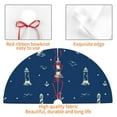 thumbnail image 7 of Cauagu 36" Christmas Tree Skirt Lighthouses and Anchors Pattern Christmas Tree Decorations Tree Mat for Xmas Decorations Occasion Holiday Home Decor -36", 7 of 7