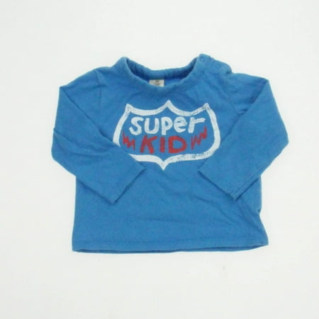 

Pre-owned Tucker + Tate Boys Blue Long Sleeve T-Shirt size: 6 Months