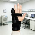 thumbnail image 4 of Tong Adjustable Breathable Finger Splint With Aluminum Support For Hand And Stabilization, 4 of 6