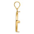 thumbnail image 2 of 14k Yellow Gold Plain Edge Prong Setting Coin Bezel Pendant Mounting - Fits 19.5mm, 2 of 4