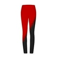 thumbnail image 3 of Leggings for Women Gradient Color High Waist Butt Lifting Yoga Full Length Pants Workout Running Leggings (XL, Red), 3 of 4