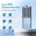 thumbnail image 3 of Waterdrop W90B Black Water Filter, Silver Ions Added, Replacement for Berkey® Purewell®, ProOne®, BB9-2®, Waterdrop Gravity Water Filter System, NSF/ANSI 372 Certified, 2 Pack, 3 of 9