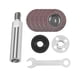 thumbnail image 4 of Varilla extensión Adaptador de rosca M10 Adaptador de conector de extensión para accesorios , estilo B Soledad Varilla de conexión de la amoladora, 4 of 6