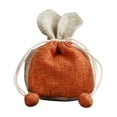 thumbnail image 2 of Bolsas de Pascua con cordón para dulces | Bolsas para golosinas navideñas para niños | Bolsas reutilizables para recuerdos de fiesta | Bolsas pequeñas para regalos en la búsqueda de huevos de Pascua, 2 of 6