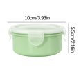 thumbnail image 4 of SDNall Mini Elegant Refrigerator Brittle Small Lunch Box Kitchen Lunch Box Plastic Storage Box Rectangular Sealed Box, 4 of 9