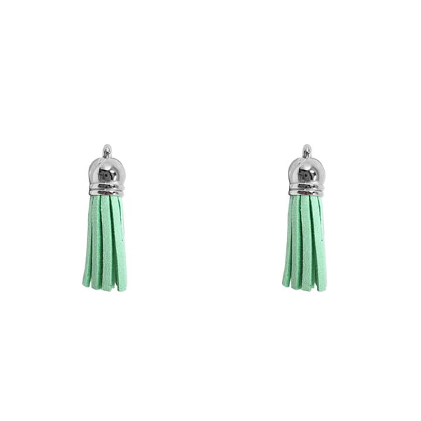 Toystoory 28 Piezas Bolsa Keychian Encantos Exquisito Llavero Borlas Simple Llavero Borla Adorno DIY Accesorio para Bolsas Llaves Verde Verde 2piezas Toystoory CBP213854