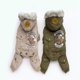 thumbnail image 2 of New Thickness Hooded Driver Style Pet Dogs Four Legs Cotton Winter Coat Dog Jumpsuit Warm Small Puppy Dogs Clothing ShopWise Round, 2 of 8