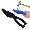 thumbnail image 5 of Nail Holder Pliers Nail Guide Pliers Nail Holder for Hammering Keeps Fingers Safety Finishing Nails Pliers for DIY Craft Woodworking Black, 5 of 7