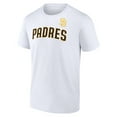 thumbnail image 2 of Men's White San Diego Padres Team Hot Shot T-Shirt, 2 of 3