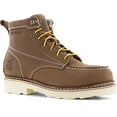 thumbnail image 1 of FRYE Supply Men's 6" Waterproof  Steel Toe Work Boot Brown - FR40302, 1 of 2