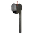 thumbnail image 3 of Special Lite Products SCB2015-SPK720-SW-LB998 Berkshire Curbside Mailbox with Newspaper Tube, Locking Insert & Wellington Mailbox Post, 3 of 4