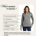 thumbnail image 2 of Doula Sweatshirt, Doula Gift, Doula Business, Womens 1/4 Zip LST253 Pullover, 2 of 10