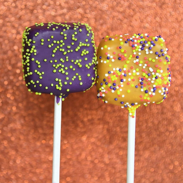 100pcs Lollipop Sticks, Marshmallow Sticks, Food Safety Creative Multi-function Lollipop Sucker Sticks 150*3.5mm, Size: Small