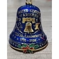 thumbnail image 5 of United States 250th Anniversary Bell Ornament, 250th Anniversary USA Ornament, 250 Patriotic American Liberty Bell Metal Christmas Ornament, Unique Gift for US Citizens, Hanging Patriotic Decor, 5 of 5