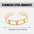 thumbnail image 2 of DESIGNICE Bangle Bracelets for Women Snake Design Gold Cuff Bracelets for Women Best Friend Gifts for Women Bangle Bracelets Style4, 2 of 7
