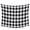 Black, variant on Navy Blue White Plaid Tapestry for Bedroom Wall Hanging Tapestry, Farmhouse Checkered Buffalo Ceiling Backdrop Tapestries Poster Blanket Wall Decor for Teens Room Living Room Dorm 39" x 59"